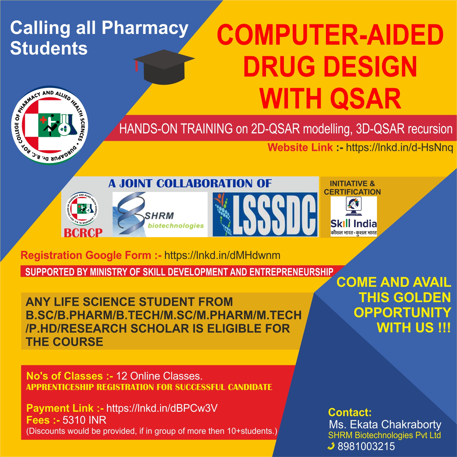 COMPUTER-AIDED  DRUG DESIGN  WITH QSAR